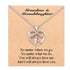 Grandma Grandchild Necklace with Card \"I Love You Forever\"