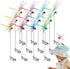 12pcs Artificial Dragonfly Clips for Outdoor Use 3D Dragonfly Decor Gardening, 3D Dragonfly Garden Decorative Clips