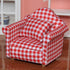 Country style armchair mini sofa dollhouse miniature sofa and set wooden simulation furniture girls&