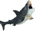 Large Megalodon Shark Toy, Plastic Sea Animal Figure, Realistic Sea Monster Toy Figure