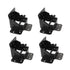 pcs Folding Table Hinge Furniture Leg Hinge Self-Locking Hinge Foldable Support Hinge Black M