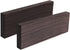 Wood blank ebony wood wood glossy fade-resistant musical instrument ebony blank DIY material 2 pcs