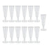60 pcs 150 ml plastic wine glasses, champagne glasses, red wine glasses, versatile, a must for party carnivals