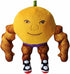Italian Brainrot Plush, 25 cm U Din Din Din Din Dun Ma Din Din Din Dun Orange Bodybuilder Plush Pillow for Video Game Fans Bodybuilder-tfrf Bodybuilder