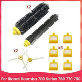For iRobot Roomba 700 Series 760 770 780 Spare Parts Brushes & Flexible Beater Brush Side Brush HEPA
