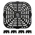 /NN/Replacement Grill Plate for Air Fryer Crispers for Instant Vortex 6qt with 4 Rubber Pads