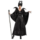 Halloween Sleeping Beauty Witch Maleficent Dress For Adult Evil Witch Carnival Cosplay Costume Outfit Q XL LL