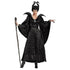 Halloween Sleeping Beauty Witch Maleficent Dress For Adult Evil Witch Carnival Cosplay Costume Outfit Q XL LL