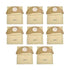 /NN/ 8 pcs Vacuum Cleaner Bags for Kärcher A2004 WD2, Model 6.904-322.0 - Improved Filtration & Easy Handling As Shown