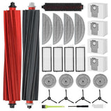 Replacement Parts for Roborock S8 Maxv Ultra, Main Brush and Side Brush As Shown_MGF As Shown