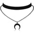 |NN| Gothic Choker, Choker Necklace for Women, Black Velvet Choker, Layered Necklace, Goth Jewelry for Women