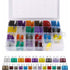 Car Fuse Auto Mini Fuses Assorted Kit 2A 3A 5A 7.5A 10A 15A 20A 25A 30A 35A 40A with Clip Storage Box 242 pcs, by DEBUNS
