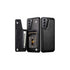 Samsung S22 Shockproof Case Card Holder 3-COMPARTMENT Flip Black_yux