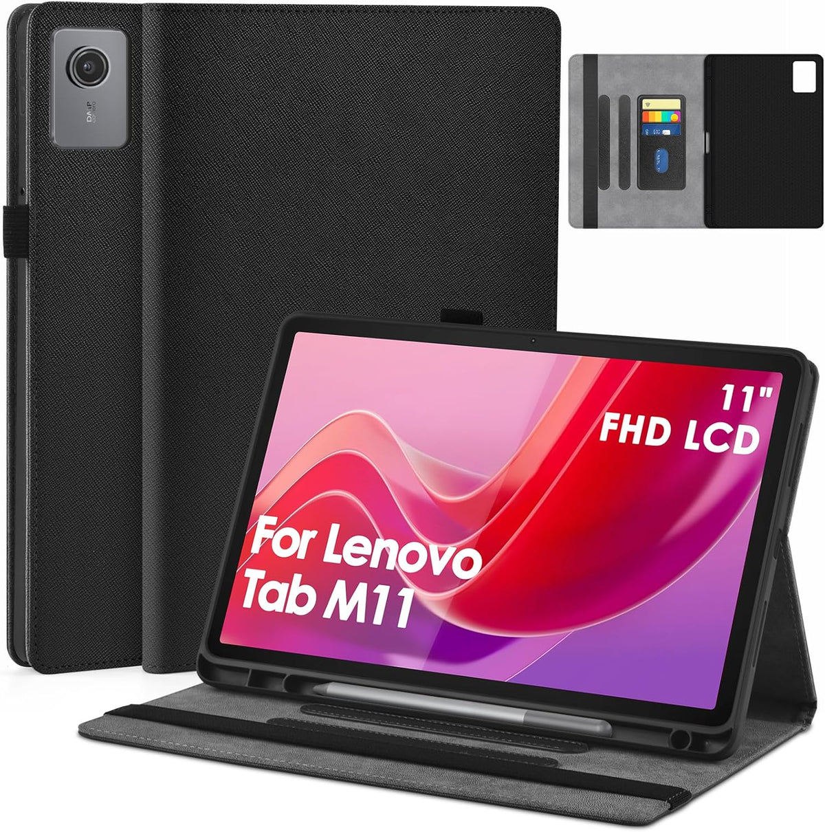 Black Case Lenovo Tab M11 KATUMO