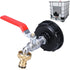 1000l tank tap with garden hose adapter, S60x6 IBC tap connection
