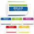 Colors (Hello My Name Is) Nameplate Stickers 300 Labels for