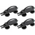 pcs Universal Roof Box U-Shaped Mounting Brackets Inner Width with 8 Lock Nuts