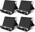 Samsung Galaxy Tab A 10.1 Case 2016 SM-T580/T585 with Screen Protector for Kids, Shockproof Rugged Case, Pen Holder, Blue_OF 4 Black