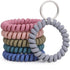 6PCS Stretchable Bracelet Wristlet Keychain Wrist Keychain Wris
