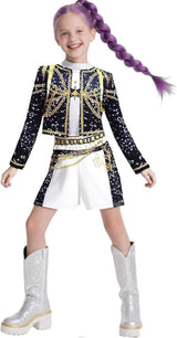 Halloween Deals Kpop Demon Hunters Dress for Girls - Rumi Mira Zoey Fancy Dresses for Kids A05 A05 140