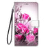 Case Compatible with Samsung Galaxy Xcover 5 Case Magnetic Card Slots Creative Rose Flower Pattern Case Coque_max