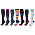 Pairs Compression Socks for Women and Men 15-20 mmHg Gradual Support Knee High Socks for Nurses, Athletes, Medical Use