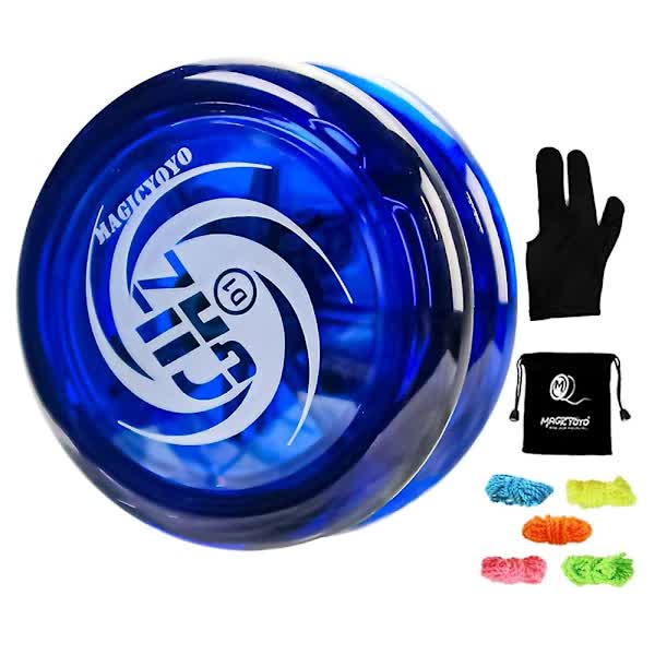 Professional Responsive Yo-Yo with Bag, Strings & Gloves for Beginners