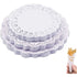 300 Sheets White Lace Paper, Cake Paper (White)