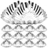 20 pcs stainless steel egg molds, decorative baking molds, muffin molds, kitchen molds