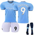 Manchester City Home Football Shirt Kids 2024-2025 No. 9 Haaland 2024-2025 20