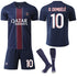 2025-2026 Paris Saint-Germain Home Kids Adult Football Shirt No.10 O.Dembélé XS
