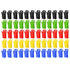 60 sock clips for washing machine and dryer, laundry clips with hooks, sock set