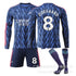 25-26 Arsenal away long sleeve shirt set (with socks) NO.8 \u00d8DEGAARD 28