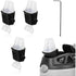 pcs Replacement Nozzles for Contigo Lids, BPA-Free Lid Parts with Wrench