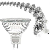 MR16 spotlight bulb 12V 20W GU5.3 dimmable 2-pin halogen bulb warm white light 2700K 12-pack
