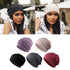 5-Pack Slouchy Baggy Beanies Chemo Hats - Khaki + Black + Grey + Burgundy + Purple