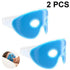 【PP】2x Eye Mask Cooling - Eye Gel Mask Set - Cooling Mask Cooling Blue