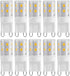 10pcs G9 2W 16LED Mini LED Bulbs, Ceramic Base, Eye Protection, Dimmable Design, Energy Saving Equivalent to 30 Watt Halogen