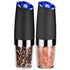 Electric Salt and Pepper Mills 2-Pack, Black