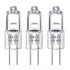 20-pack G4 halogen bulbs 20W 12V warm white