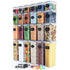 24-Pack Airtight Storage Containers for Organized Pantry, Transparent with Labels