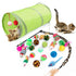 21 Piece Cat Toys, MultiColor - Perfect for Kittens and Cats
