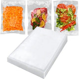 50 Vacuum Bags, 20x30 cm Storage Bags, Transparent Vacuum Sealer Bags for Efficient Storage