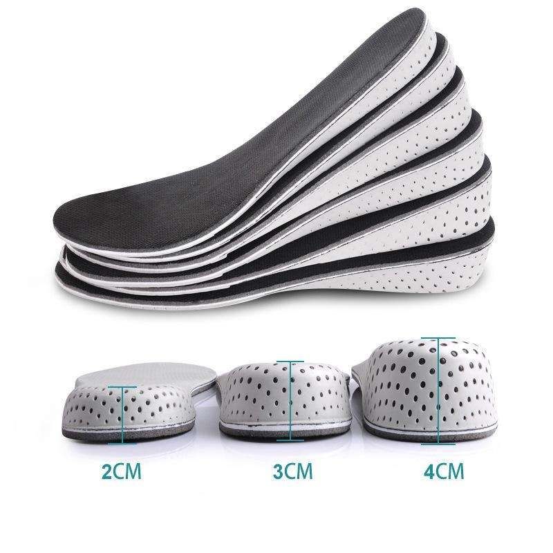 2cm Shoe Insoles for Height Increase, Black, 2cm
