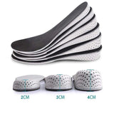 2cm Shoe Insoles for Height Increase, Black, 2cm