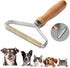 Lint & Fur Remover for Clothes, Silver - Effective Hair Removal Tool
