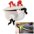 2pcs Boil-over Protection Guys, Black