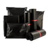100pcs Black E-commerce Mail Bags, 25 x 35cm