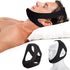 Adjustable Anti Snoring Chin Strap, Black, Stop Snoring Belt