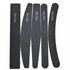 5pcs double-sided nail files 100/180 grit, black